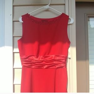 NWT, Positive Attitude, red dress.